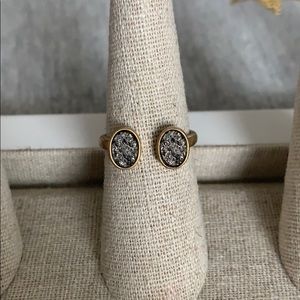 Stella & Dot druzy stone ring